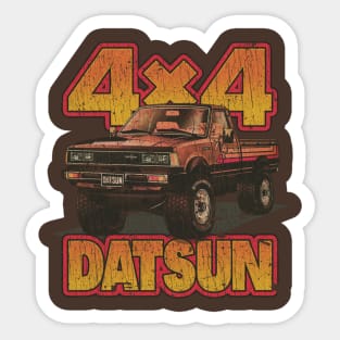 Datsun 720 4×4 1981 Sticker